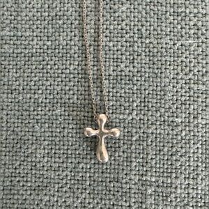 Tiffany & Co. Elsa Peretti Cross Necklace